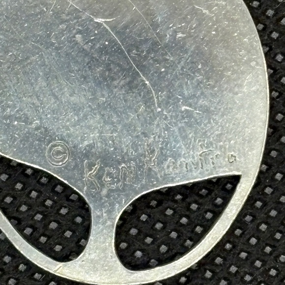 Silver Tree of Life Pendant Signed - Picture 3 of 3